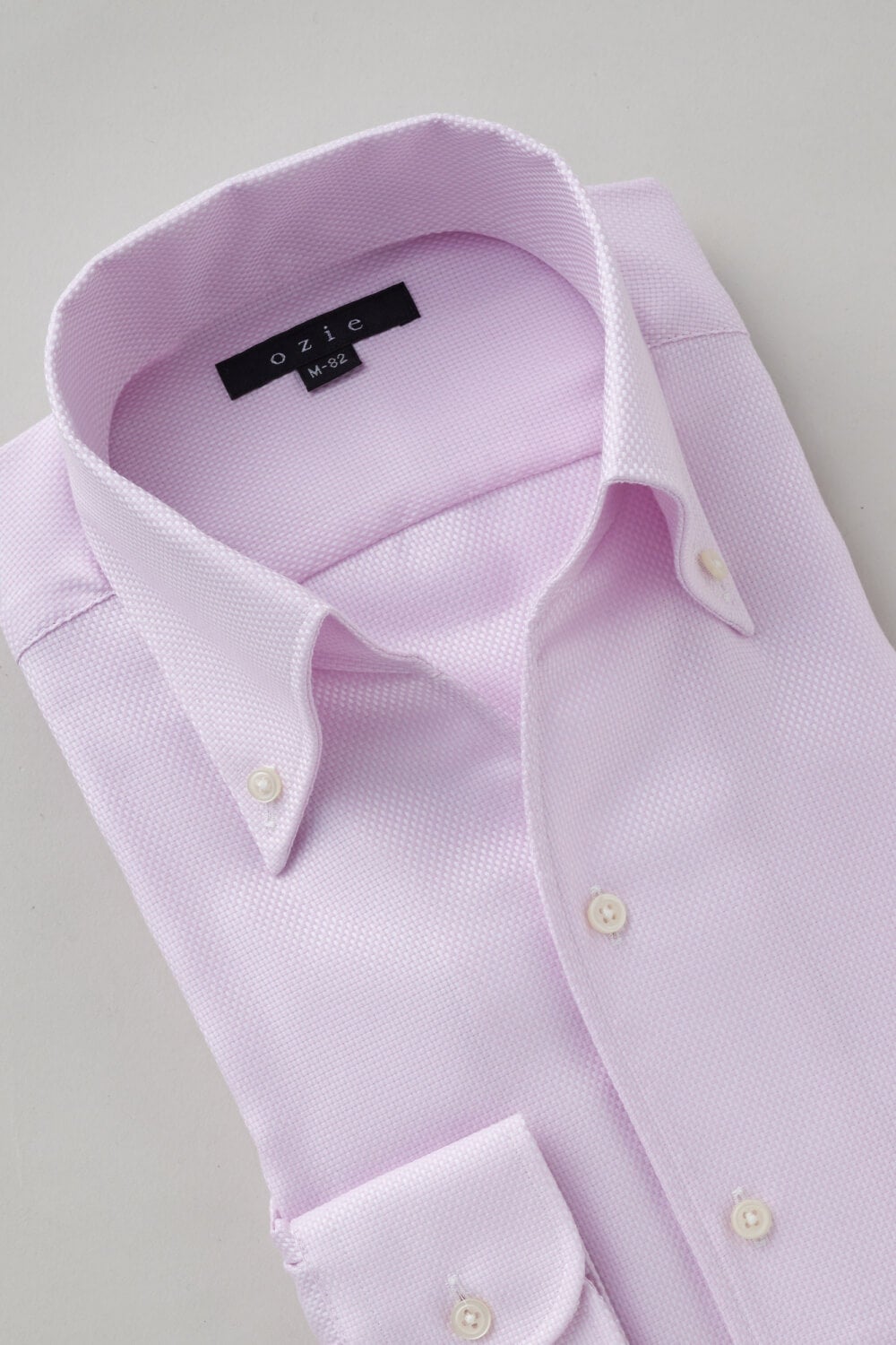 ワイシャツ 8044-X03B-PINK-衿2