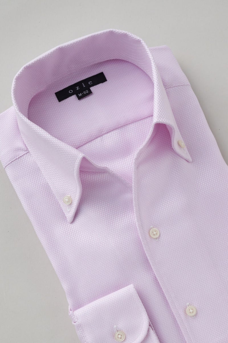 ワイシャツ 8044-X03B-PINK-衿2