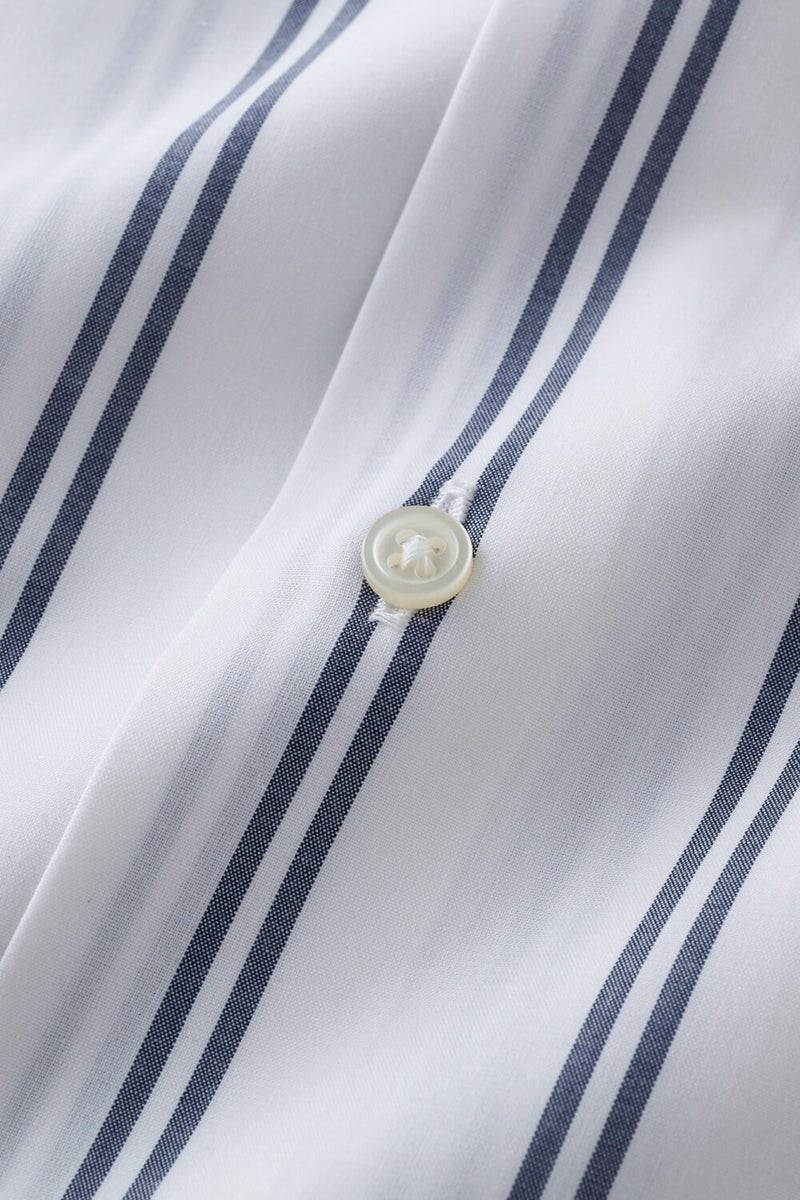 ワイシャツ 8063-X06A-NAVY-生地