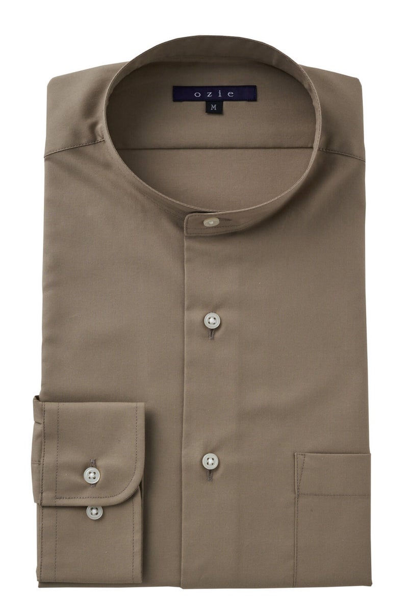 ワイシャツ 8063-X06B-BROWN