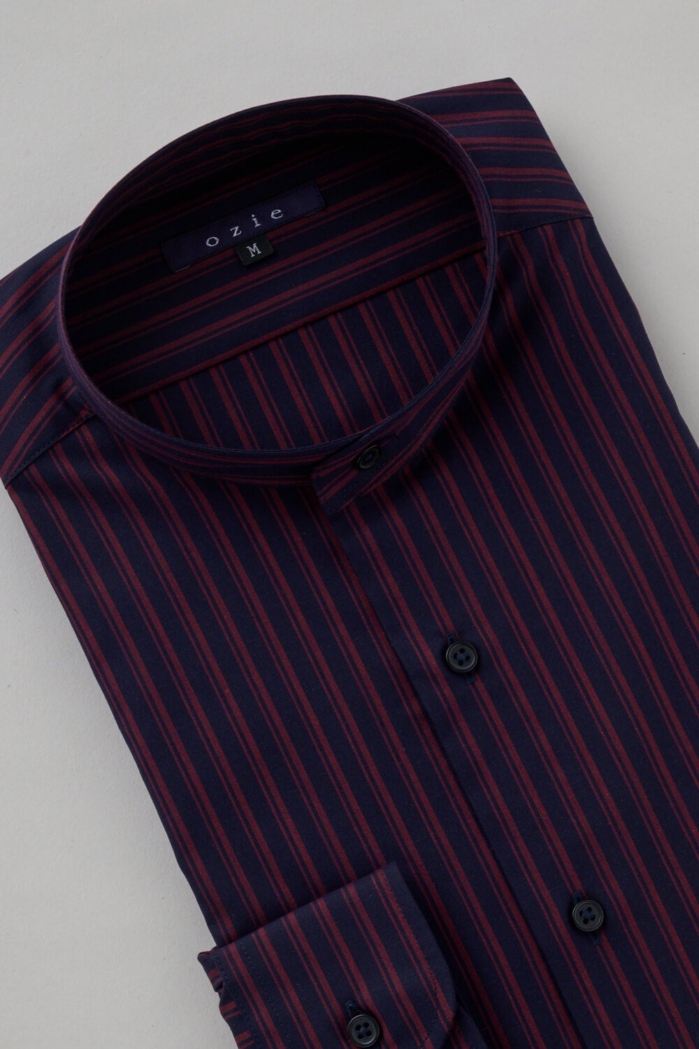 ワイシャツ 8063-X06C-NAVY-衿3