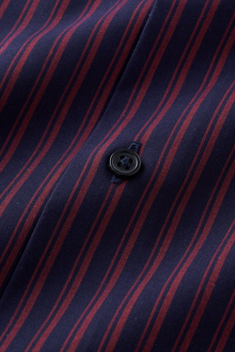 ワイシャツ 8063-X06C-NAVY-生地