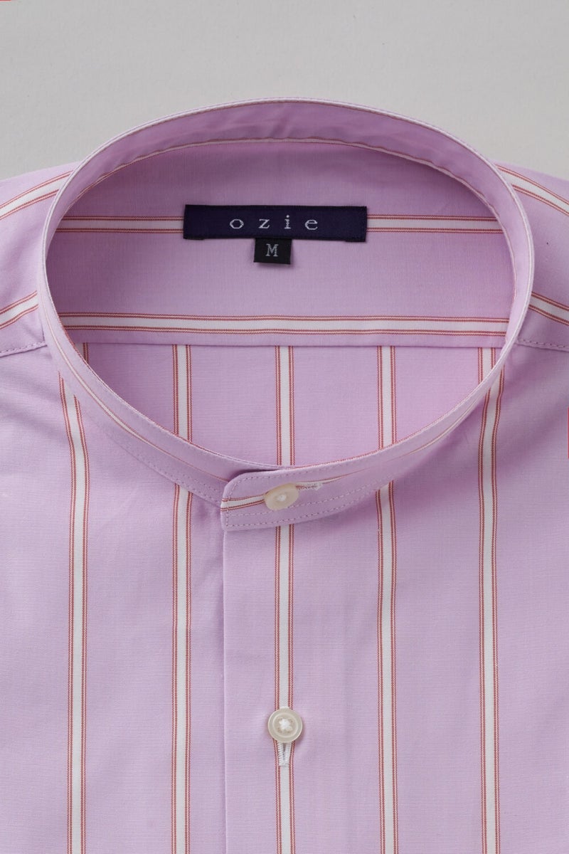 ワイシャツ 8063-X06D-PINK-衿1