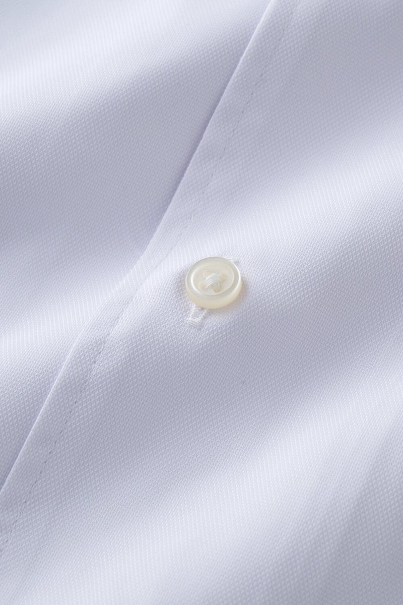 ワイシャツ 8051SD-C03C-WHITE-生地