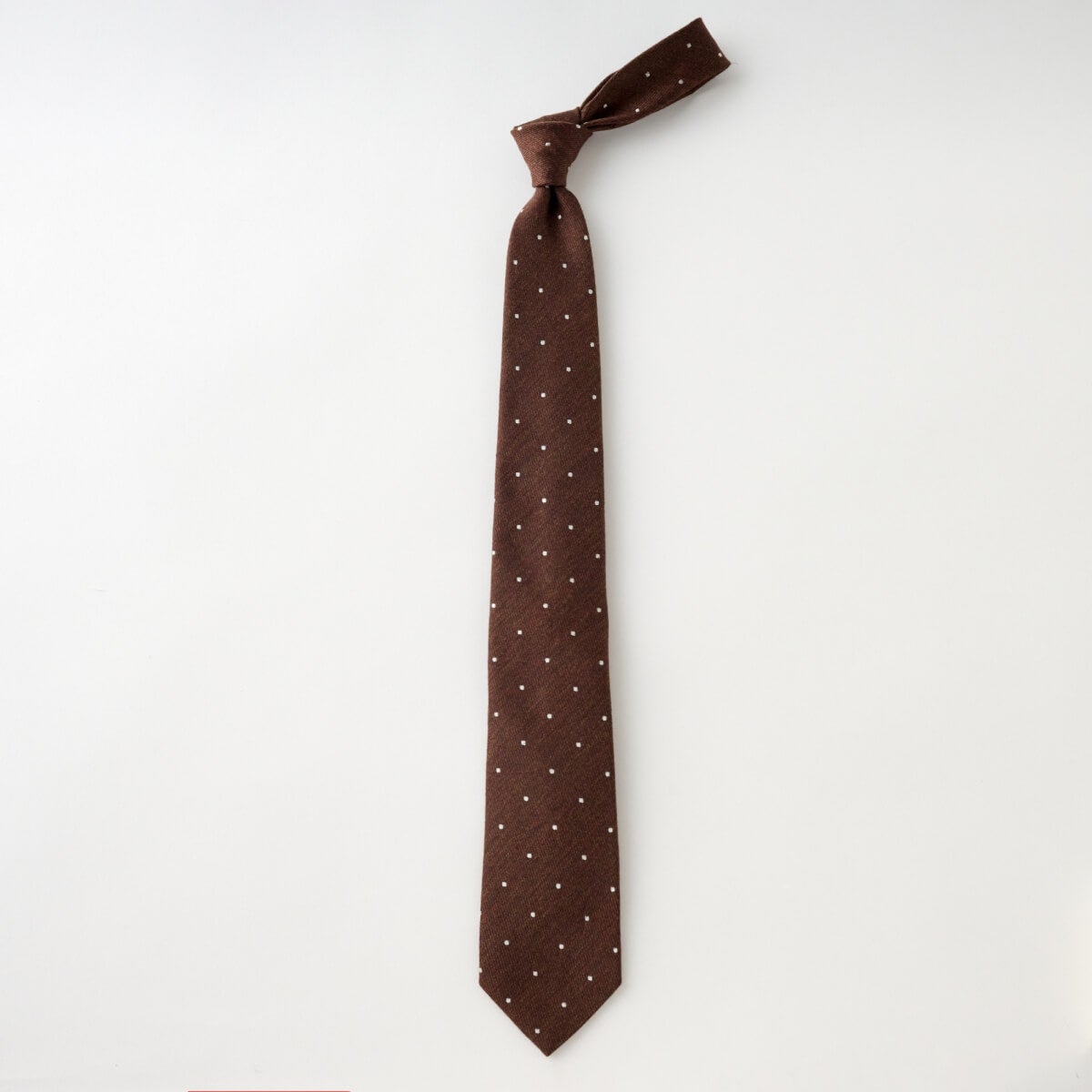 ネクタイ NW-A-006-BROWN-全体