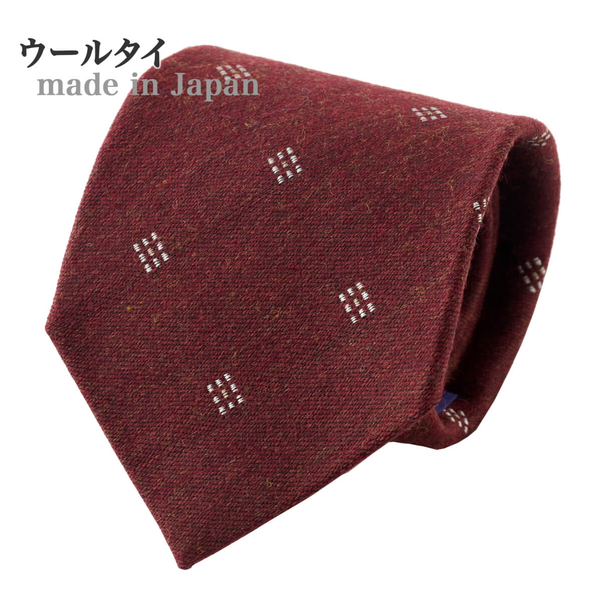 ネクタイ NW-A-008-WINERED