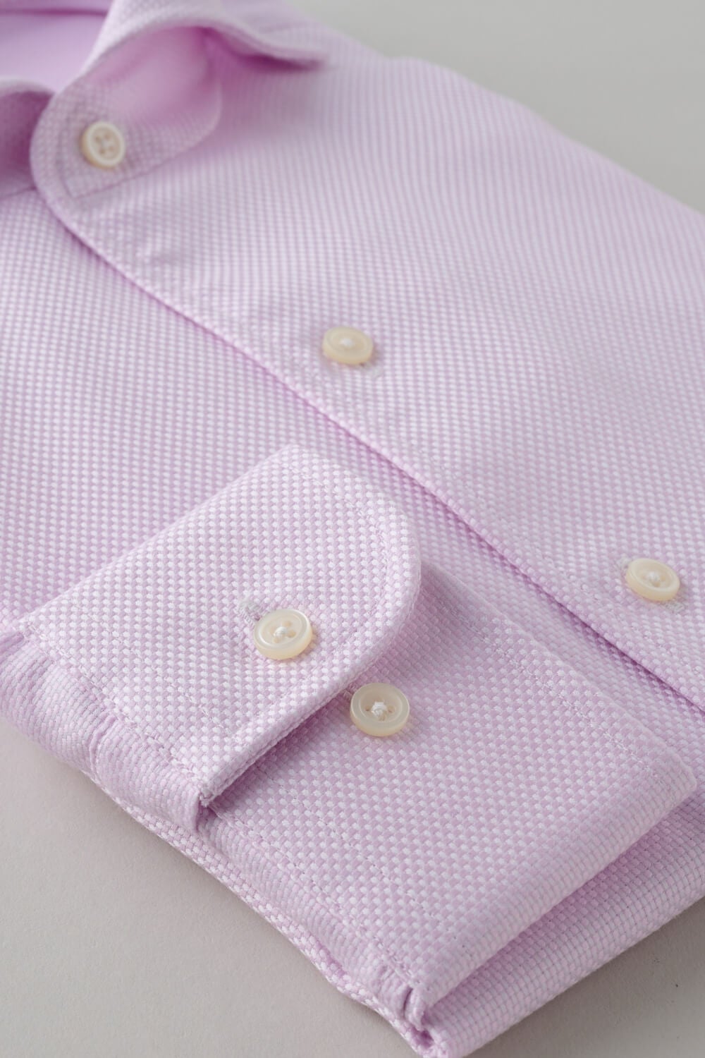 ワイシャツ 8045-X09A-PINK-カフス