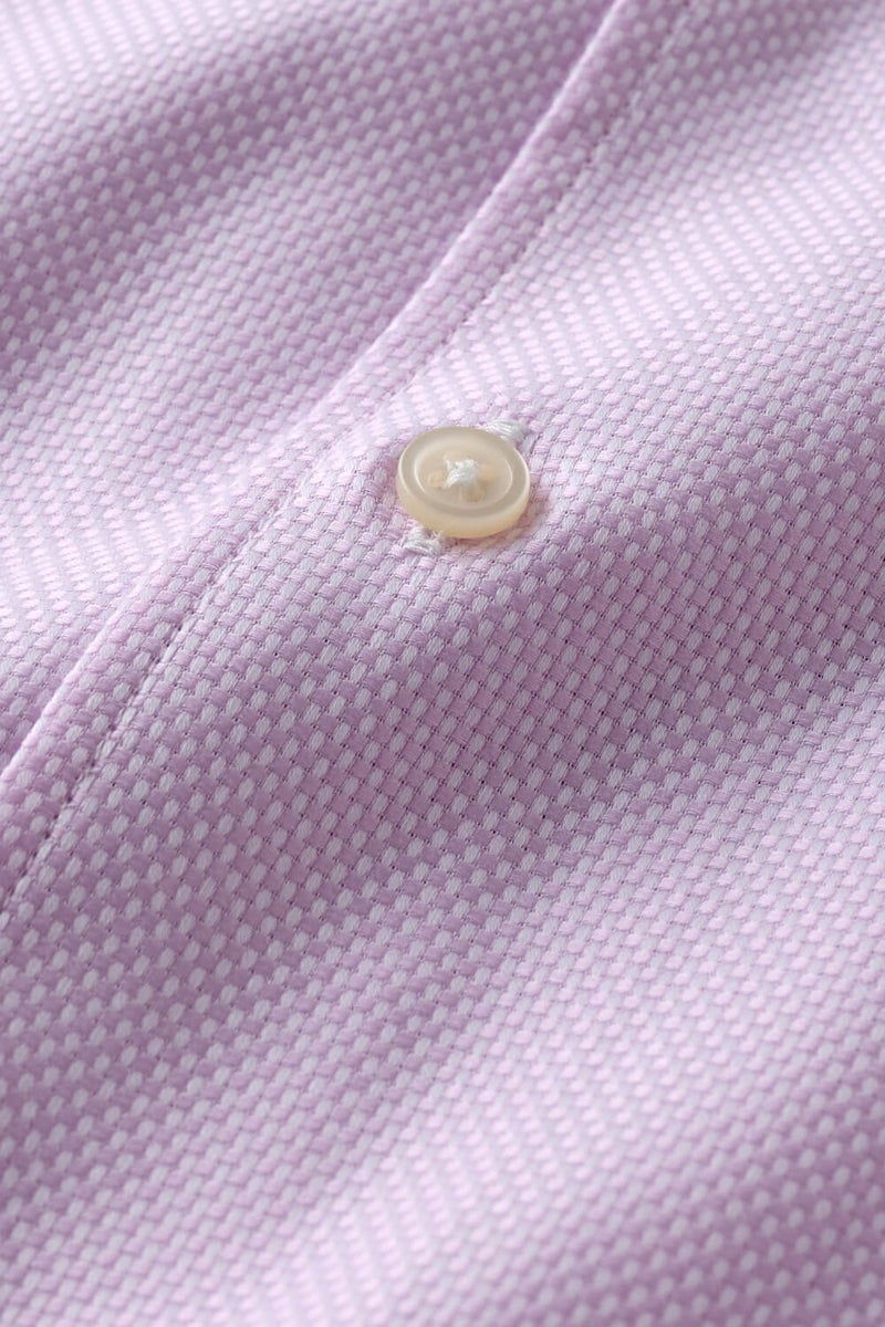 ワイシャツ 8045-X09A-PINK-生地