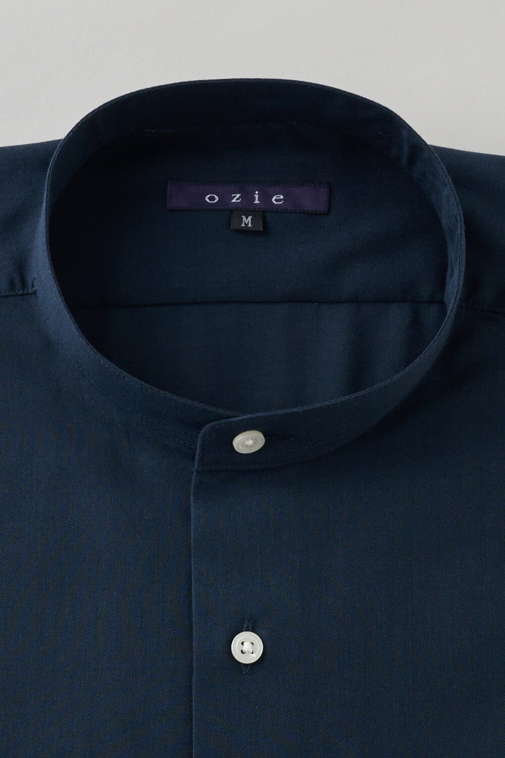 ワイシャツ 8063-X09D-NAVY-衿1