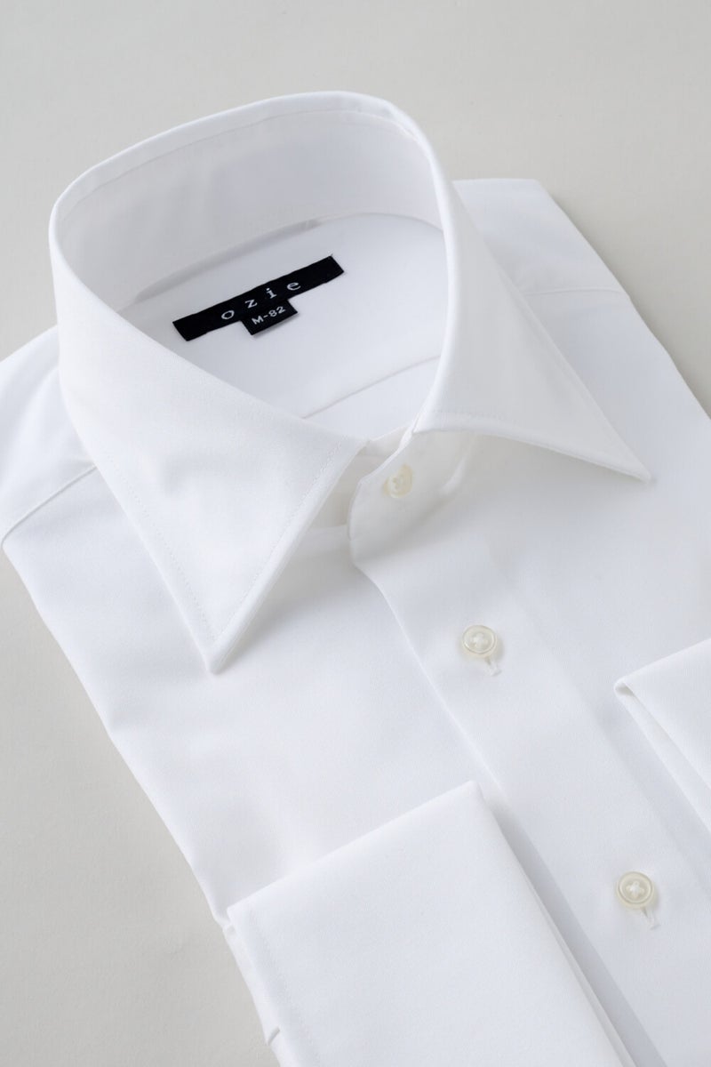 ワイシャツ 8004-X09A-WHITE-衿3