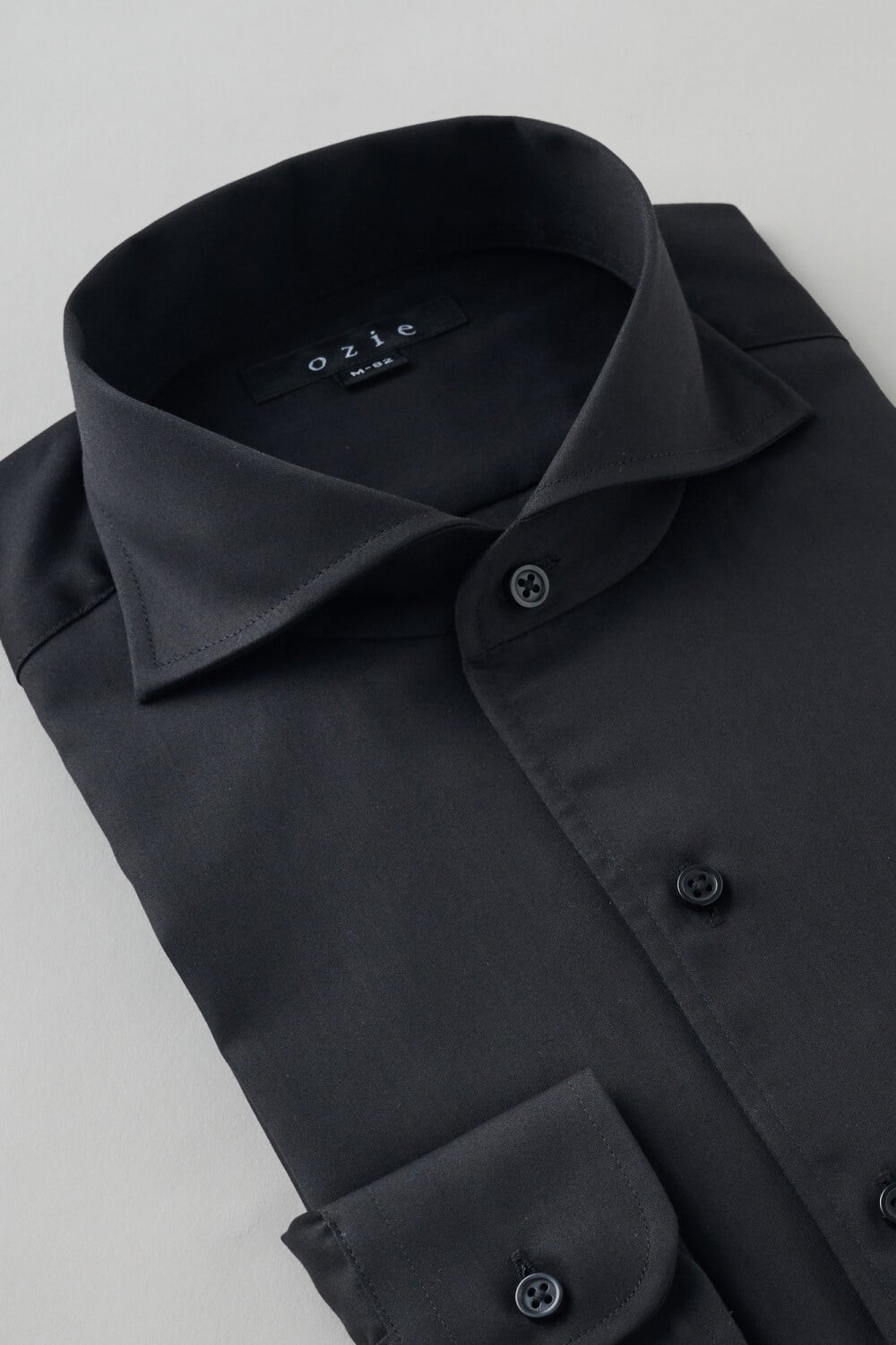 ワイシャツ 8045-X09D-BLACK-衿3