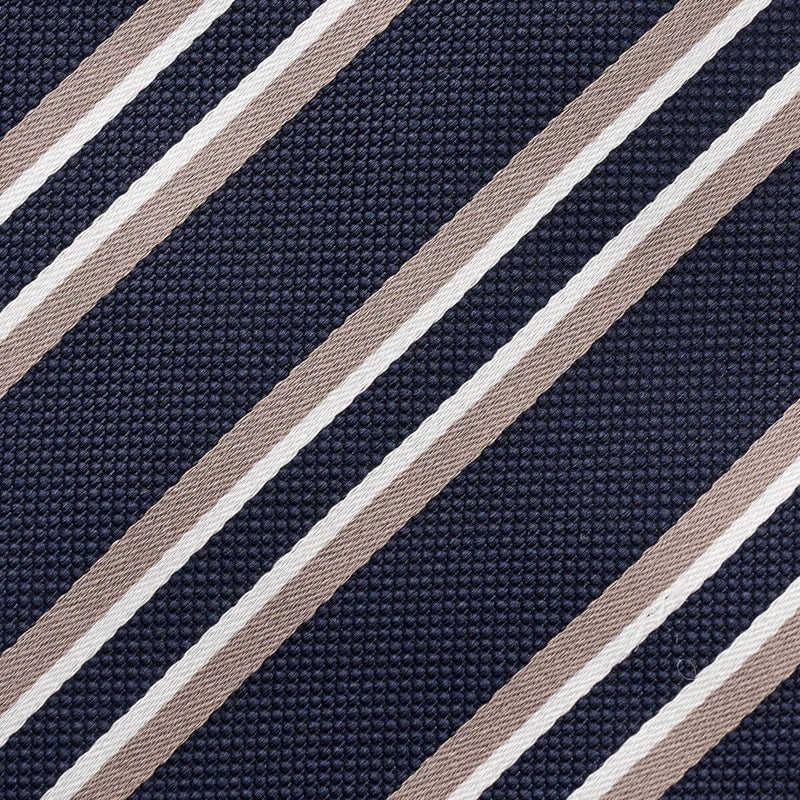 ネクタイ NI-A-005-DARKNAVYBLUE-生地
