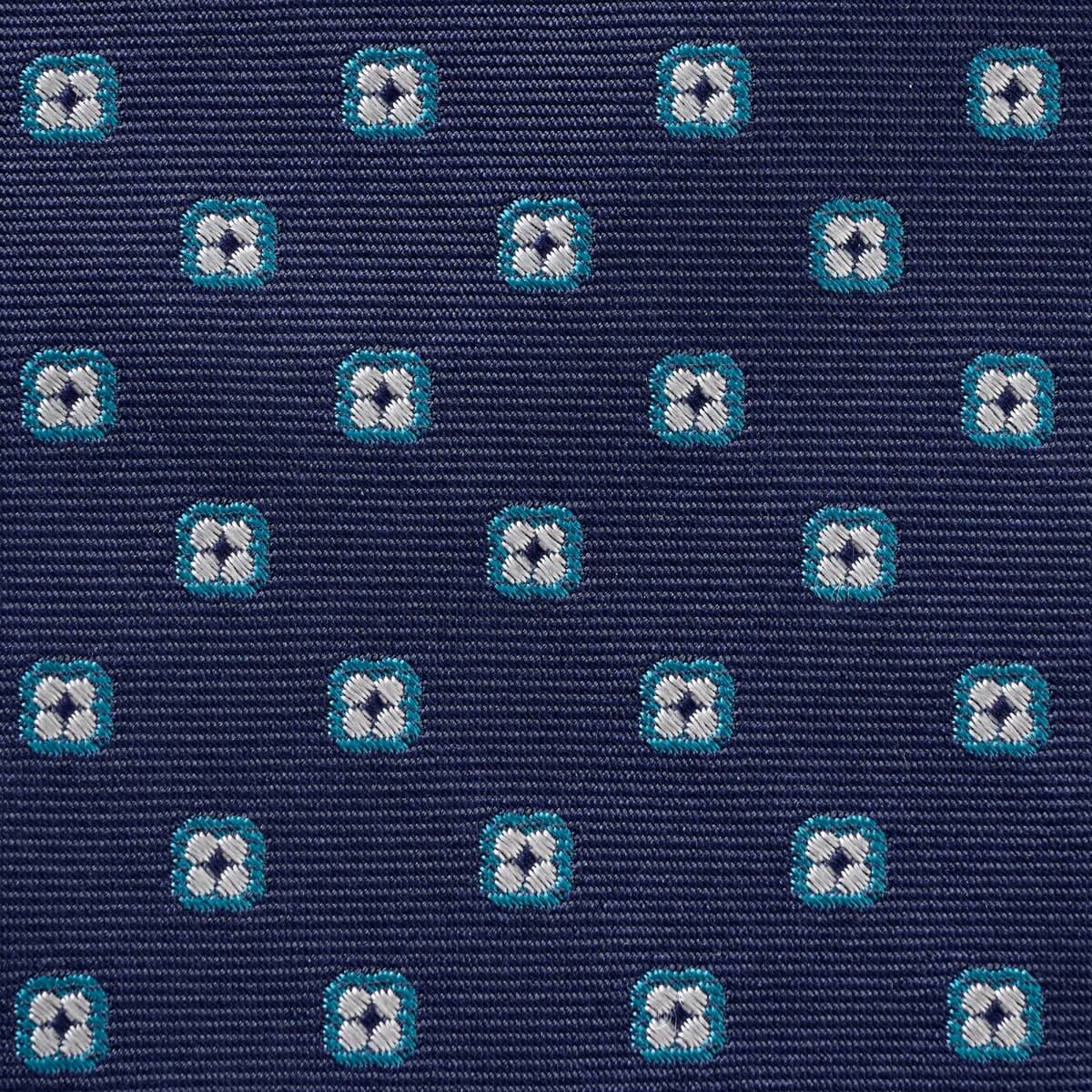 ネクタイ NI-A-010-NAVYBLUE-生地