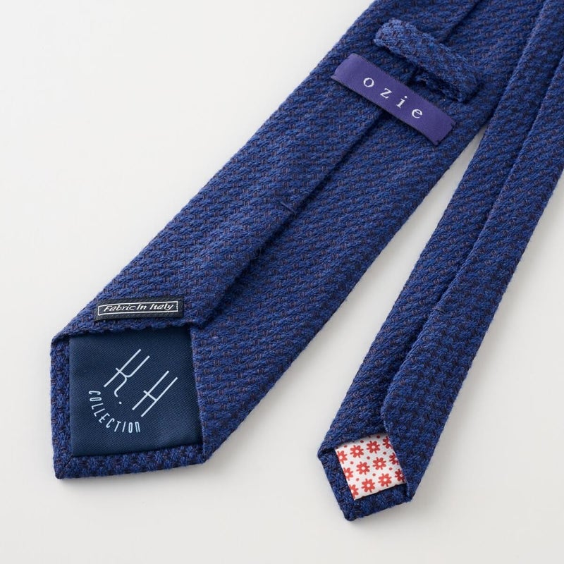 ネクタイ NI-A-014-NAVYBLUE-裏
