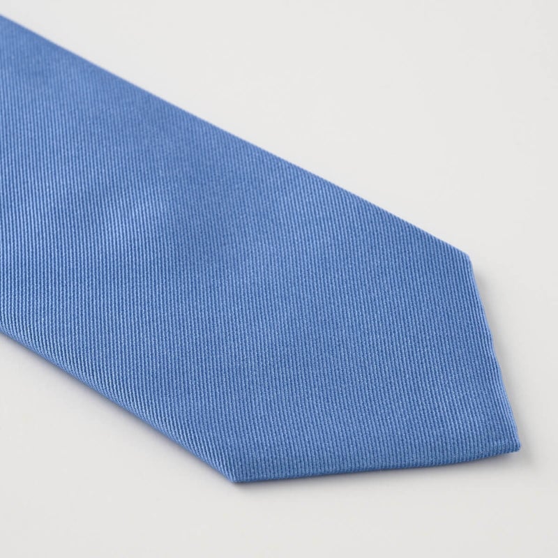 ネクタイ NI-A-023-SAXBLUE-剣先