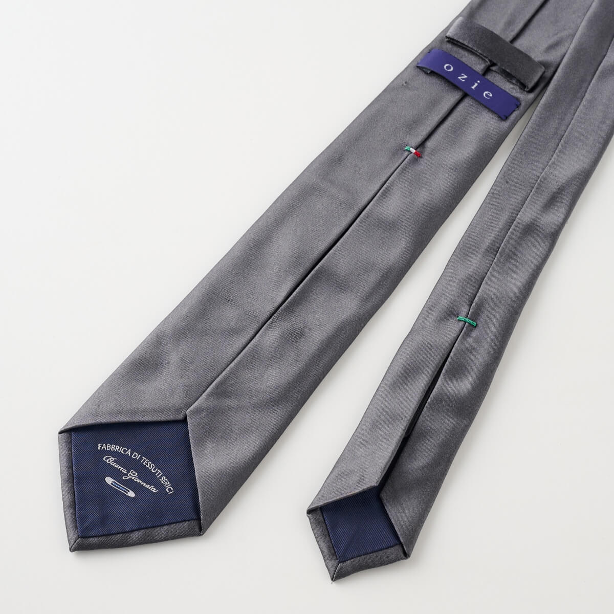 ネクタイ NI-A-025-GRAY-裏