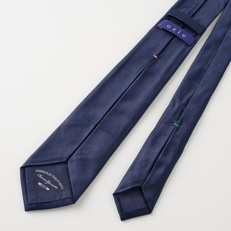ネクタイ NI-A-026-NAVYBLUE-裏